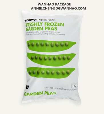 Custom Printed Frozen Food packaging Bag, Frozen Packaging Material For Vegetable, Ready To Eat Foods Packaging