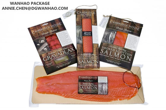 3 sides seal Custom Printed Vacuum packaging Bag, PA Laminated PE Printed Vacuum Pouches