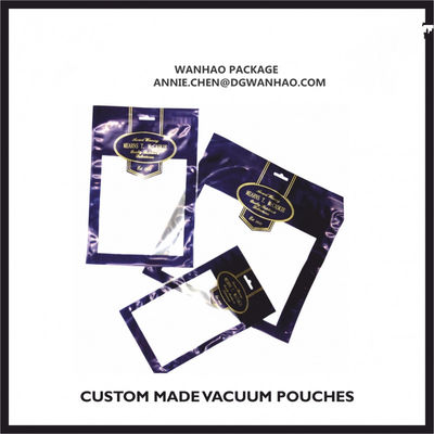 Custom Printed Vacuum Pouches, High Barrier Vacuum Packaging Bags