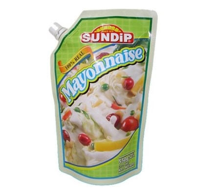 Plastic Liquid Spouted Pouches Packaging 