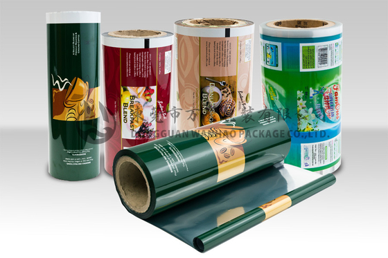 Laminating Film Rolls Food Packaging Plastic Roll Film Moisture Barrier for Coffee Tea