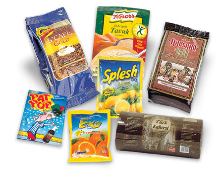 Instant Food Bag , Snack Food Packaging Bag Food Grade With Color Printed